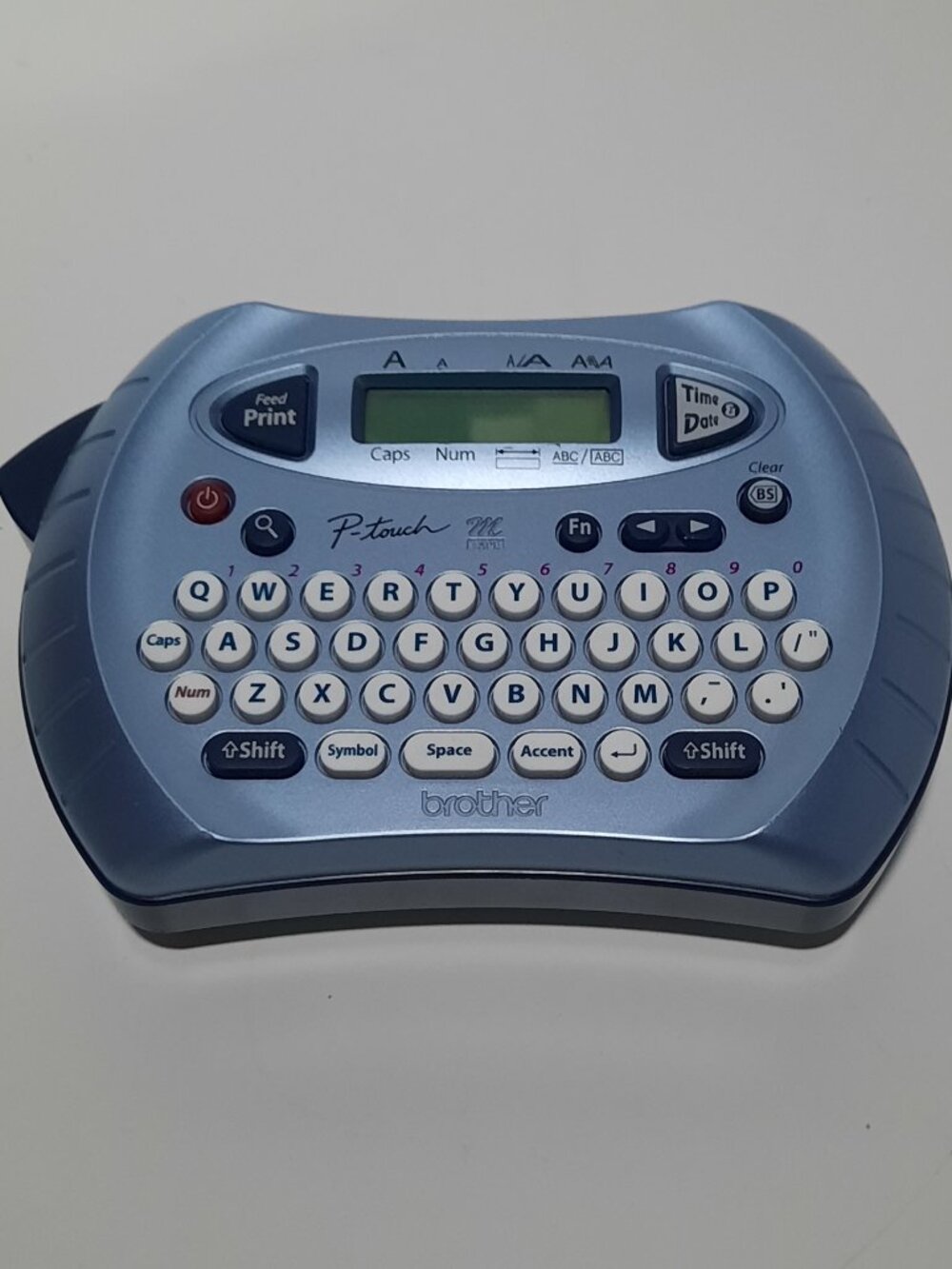 Brother P-Touch PT-70 Handheld Label Maker Thermal Printer Blue Tested Works
